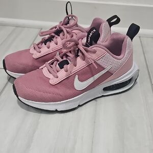 Nike Air Max Pink and White Sneakers 3.5 Girls